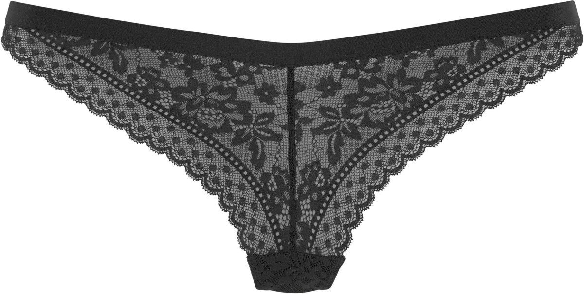 Vivance String van kant met evenredig gerecyclede polyamide