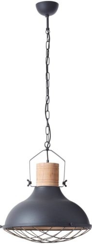 Brilliant Leuchten Hanglamp EMMA Hanglamp 47 cm zwart korund (1 stuk)