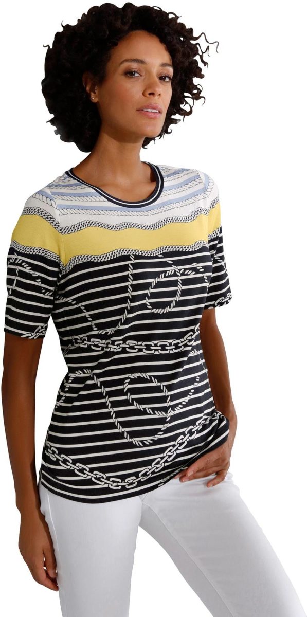 CREATION L PREMIUM T-shirt Modal-shirt (1-delig)
