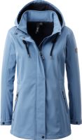 DEPROC Active Softshell-jack WILKIE peak WOMEN met afneembare capuchon