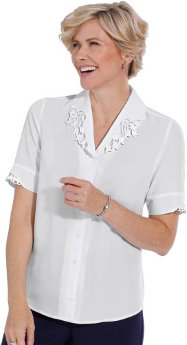 Classic Blouse met korte mouwen