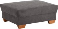 Home affaire Hocker Helena luxe met bijzonder hoogwaardige bekleding voor maximaal 140 kg per zitoppervlak, passend bij de serie 'helena luxe', ook in aqua clean en cord