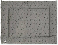 Jollein boxkleed 80x100cm Spot grijs