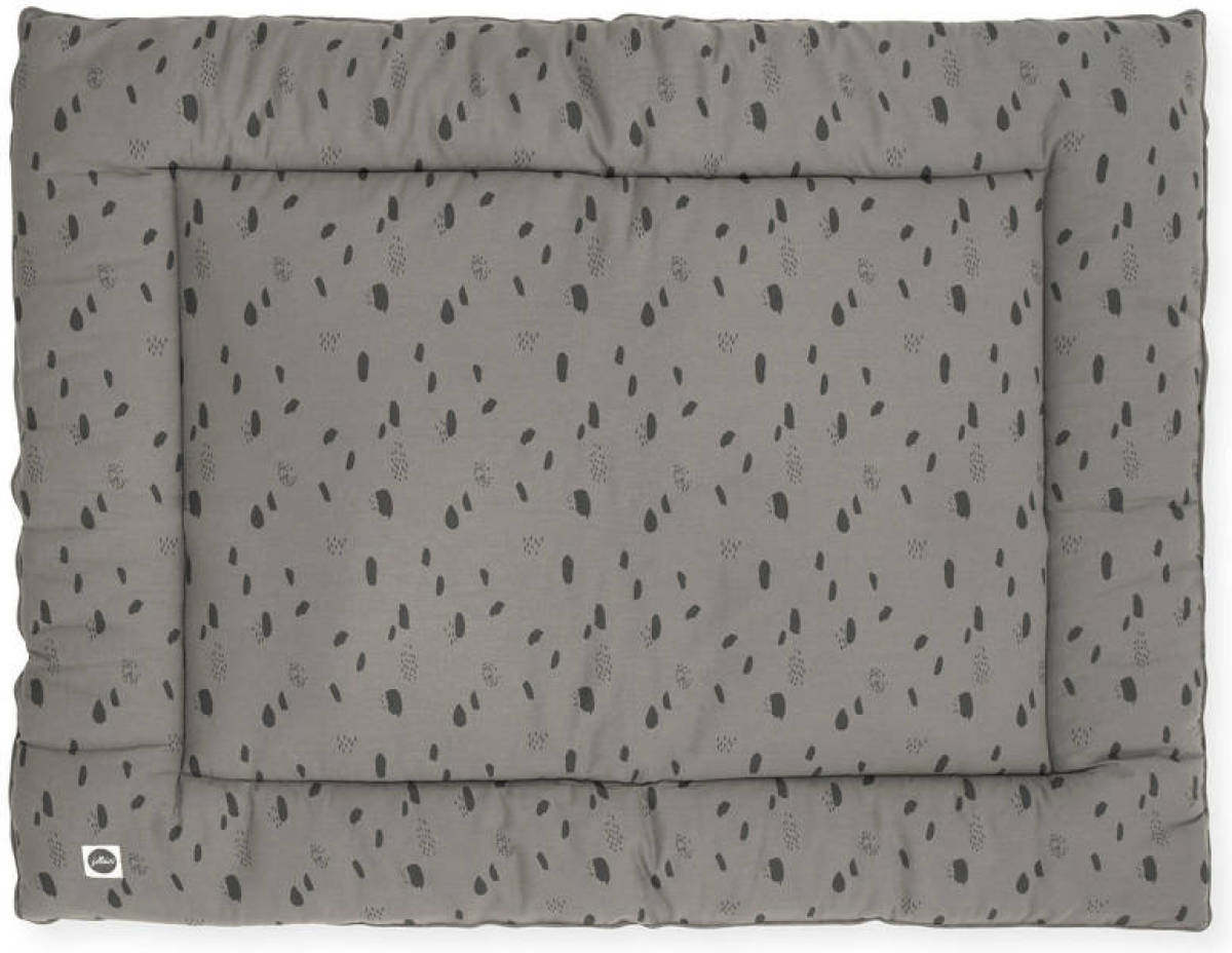 Jollein boxkleed 80x100cm Spot grijs