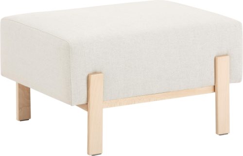 OTTO products Hocker Hanne Verschillende stofkwaliteiten: katoen met linnen, gerecycled polyester van pet-flessen en katoenmix