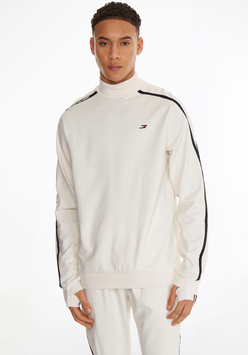 Tommy Sport Sweatshirt TRIM MOCK NECK SILHOUETTE