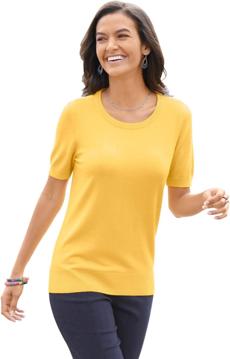 Casual Looks Trui met korte mouwen