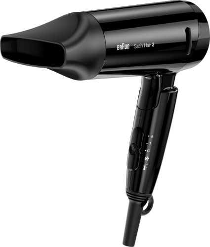 Braun HD350 Satin-Hair 3 Style&Go Haardroger Zwart
