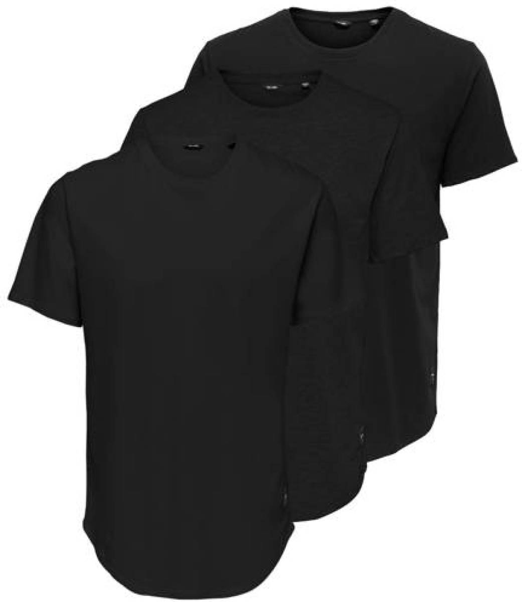 ONLY & SONS T-shirt ONSMATT zwart