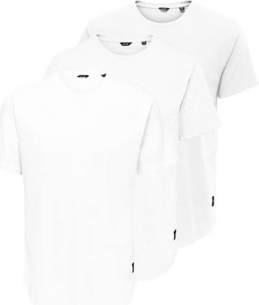 ONLY & SONS T-shirt ONSMATT wit