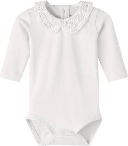 NAME IT BABY romper NBFTYLLA wit