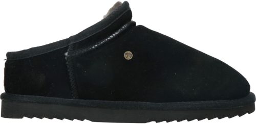 Warmbat Pantoffel Muil Heren Zwart