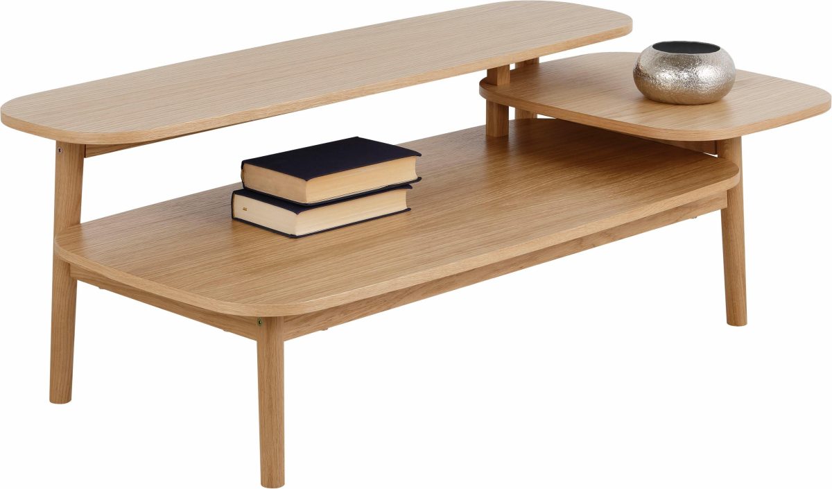 Woodman Salontafel Veera met 3 verschillende niveaus