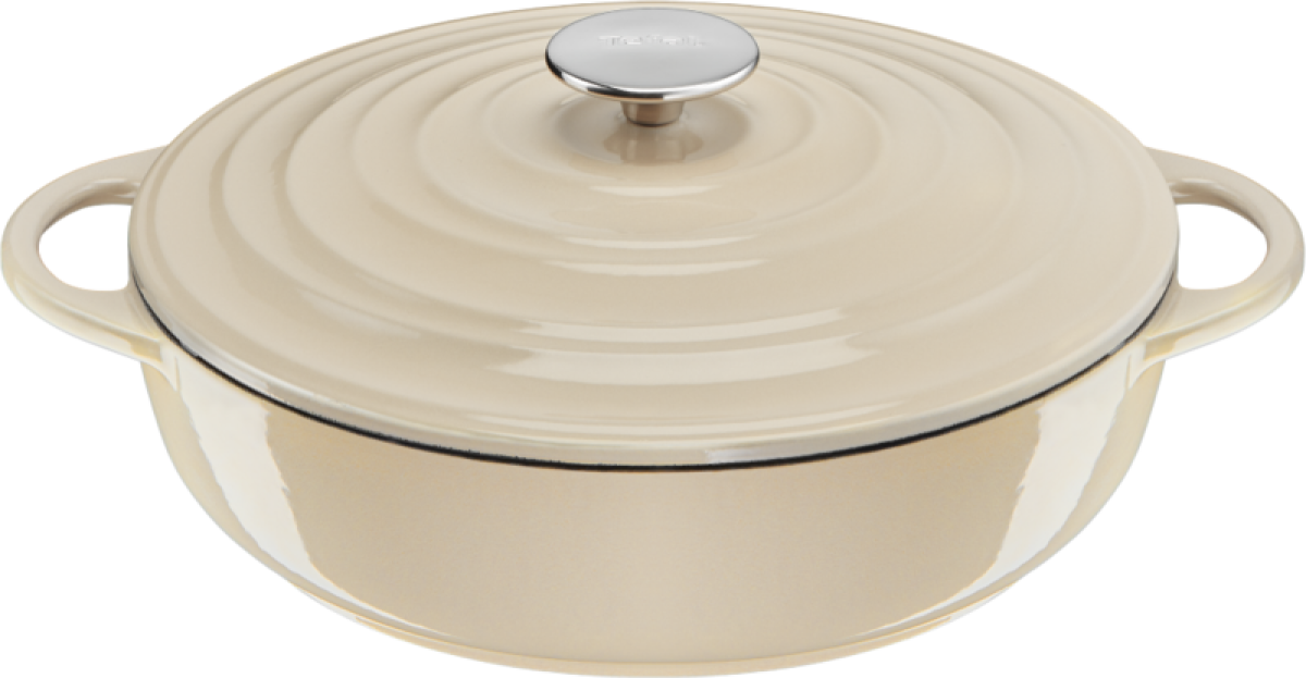 Tefal LOV lage braadpan 28 cm Beige