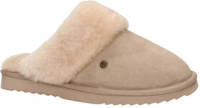 Warmbat Australia suede pantoffels beige