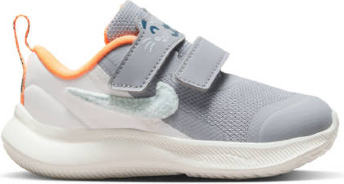 Nike Star Runner 3 Lil sneakers grijs/lichtblauw/wit