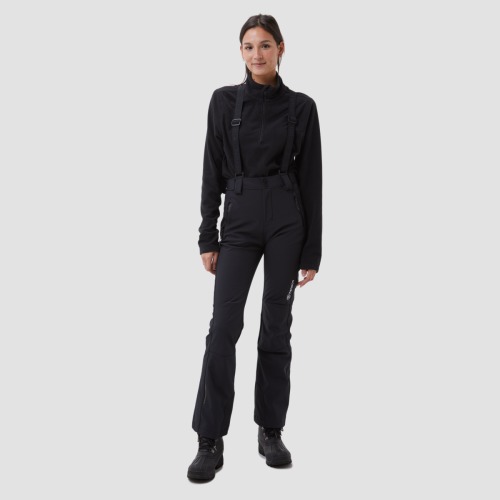 Tenson softshell skibroek zwart