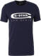 G-star Raw T-shirt met logo donkerblauw