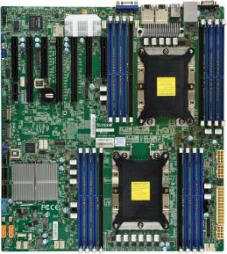 Supermicro X11DPH-I server-/werkstationmoederbord LGA 3647 (Socket P) Intel® C621 Verlengd ATX