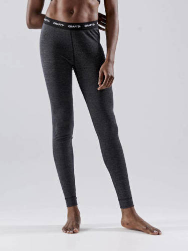Craft thermobroek Cre Wool Merino zwart