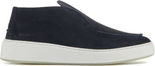 Nubikk Jiro Suo Jiro Suo suède hoge loafers donkerblauw