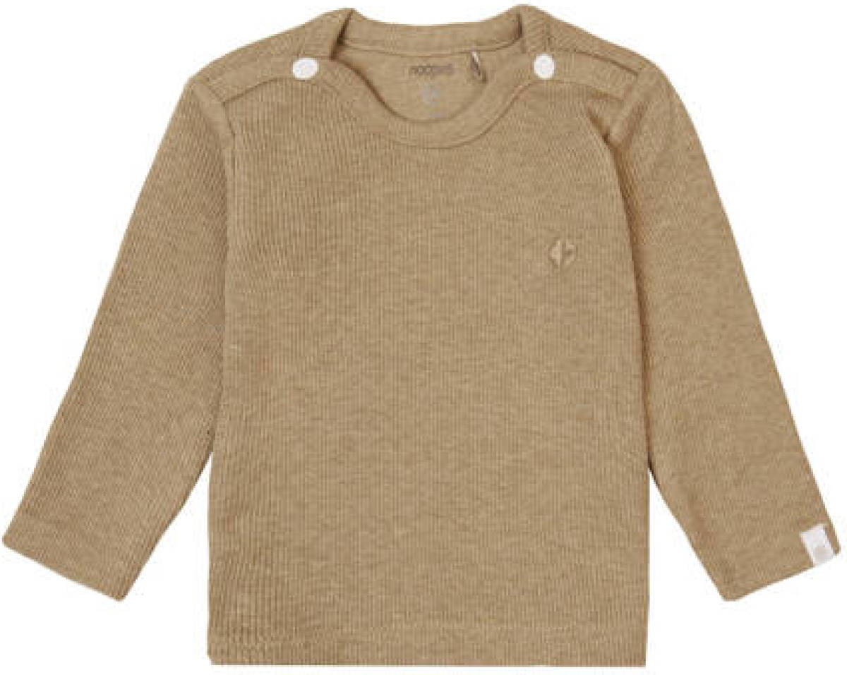 Noppies newborn baby longsleeve Natal met biologisch katoen lichtgroen