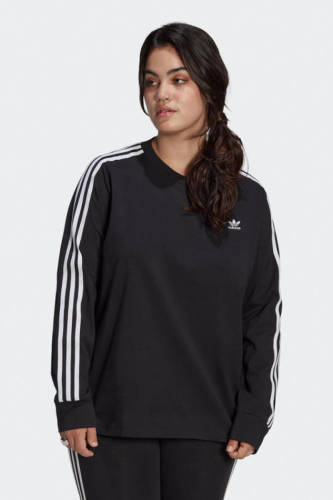 adidas Originals Plus Size T-shirt zwart/wit