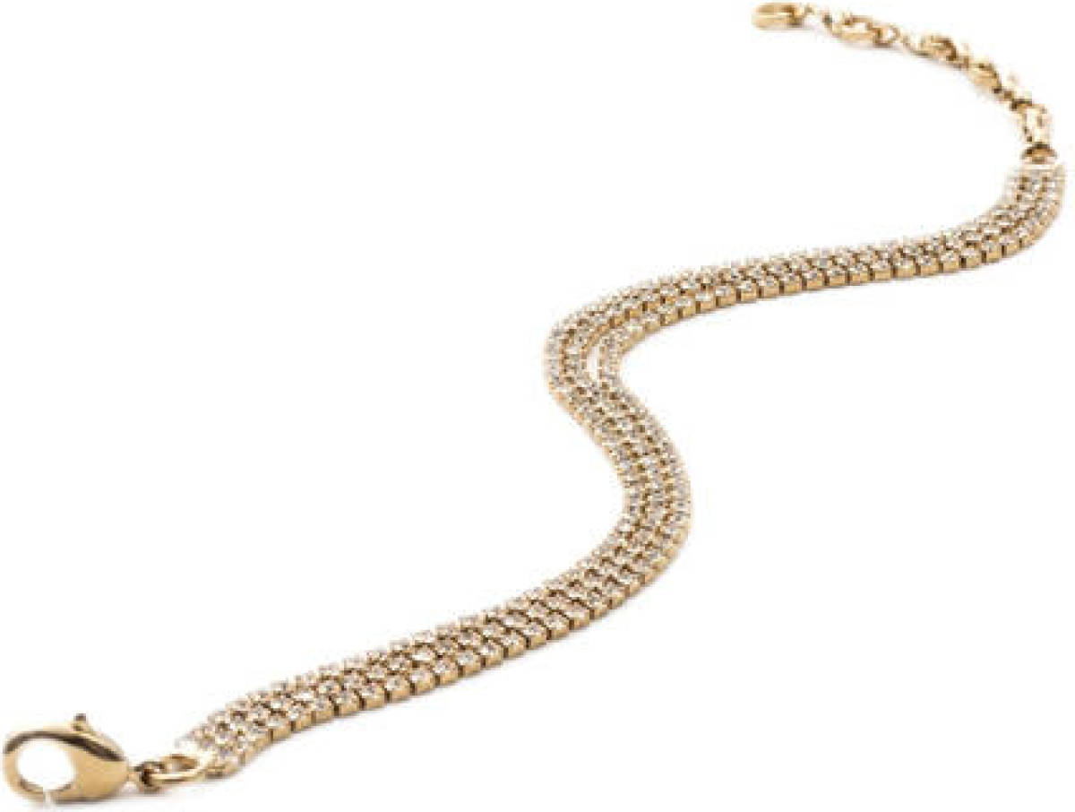 Abrazi verguld zilveren armband Carry