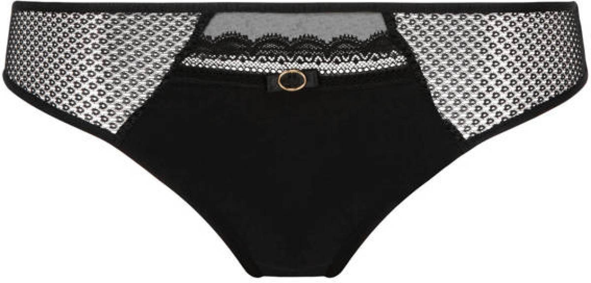 Chantelle slip Parisian Allure zwart