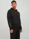 Jack & Jones CORE hoodie JCOFILO black