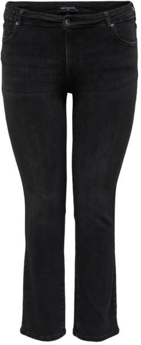 ONLY CARMAKOMA flared jeans zwart