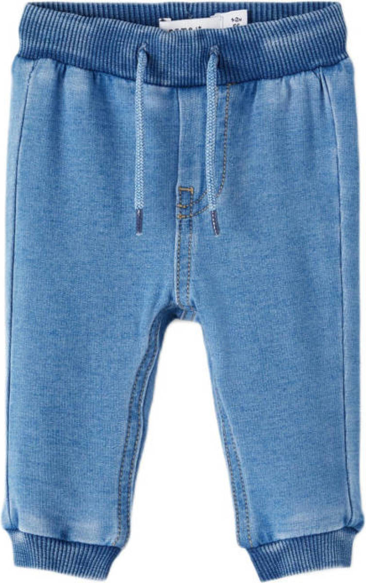 NAME IT BABY newborn baby regular fit jeans NBNROME medium blue denim