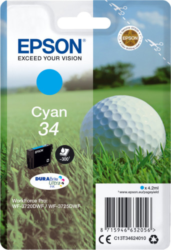 Epson 34 Cyaan (C13T34624010)