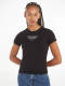 Tommy Jeans T-shirt met tekst black