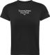 Tommy Jeans T-shirt met tekst black