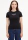 Tommy Jeans T-shirt met tekst black