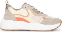 Ps poelman Triangle Triangle suede sneakers ecru