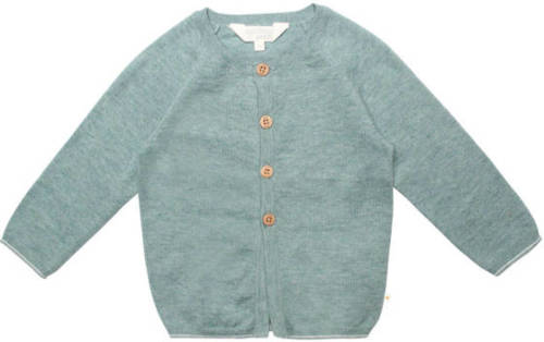 Moodstreet Petit baby gemêleerd vest Robin groen