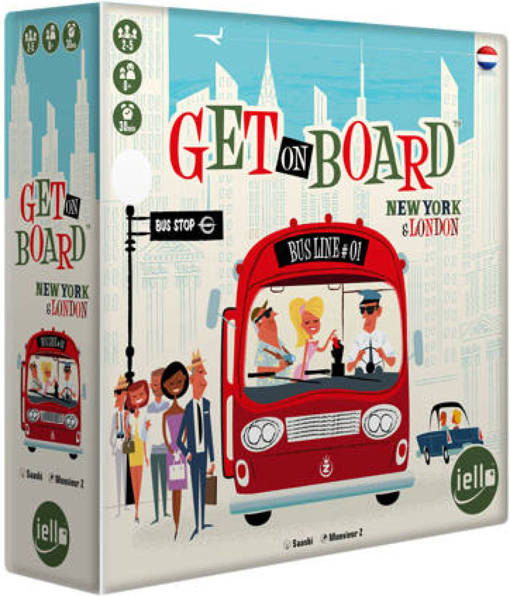 Iello Get On Board New York & London NL