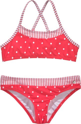 s.Oliver RED LABEL Beachwear Bustierbikini Audrey Kids in stippen-strepenmix