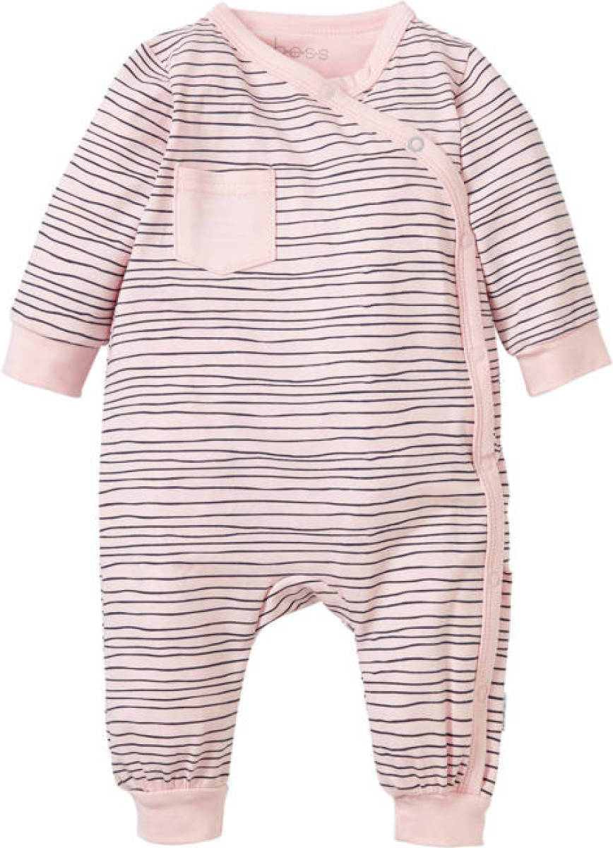 B*E*S*S newborn baby gestreept boxpak roze