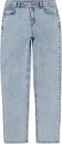 LMTD straight fit jeans NLMTONEIZZA light blue denim