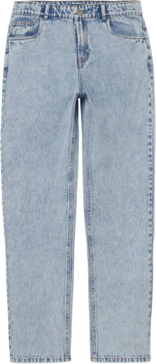 LMTD straight fit jeans NLMTONEIZZA light blue denim