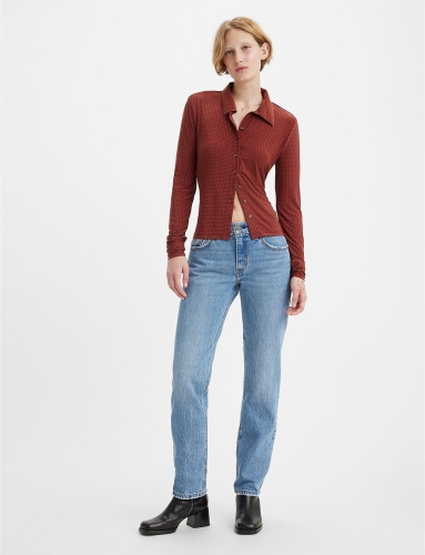 Levi's Middy Straight Jeans straight fit jeans light denim