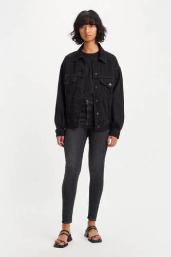 Levi's 720 High Rise Super Skinny Jeans high waist super skinny jeans zwart
