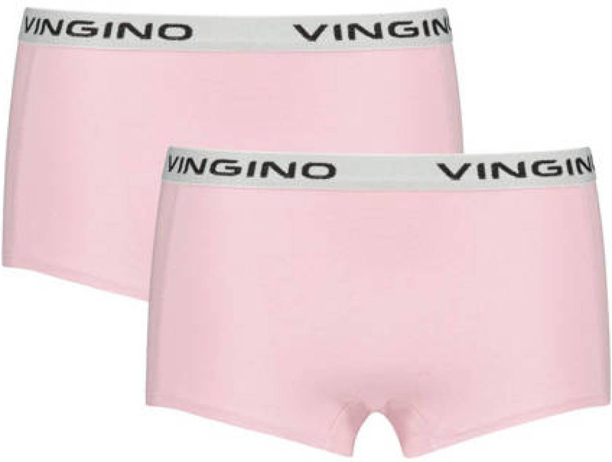 Vingino shorts - set van 2 lichtroze
