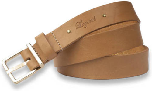 Legend leren riem camel