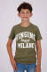 Vingino T-shirt met logo army groen