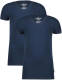 Vingino basic T-shirt - set van 2 donkerblauw