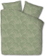Fresh & Co Dekbedovertrek Mink Palms - Jade 2-persoons (200 x 220 cm + 2 kussenslopen) Dekbedovertrek